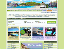 Tablet Screenshot of cefaloniagrecia.com